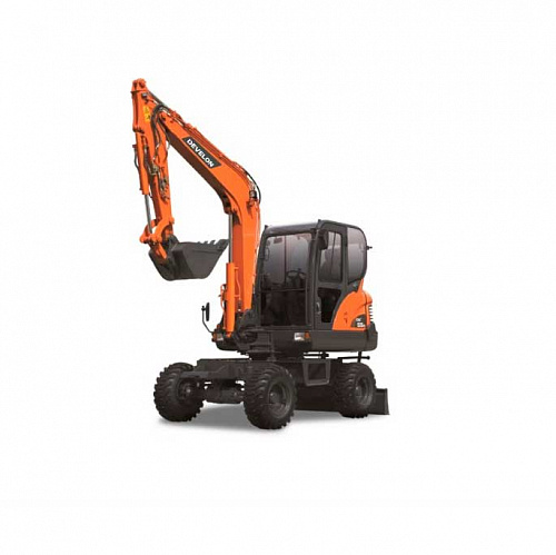 Колесный экскаватор Develon (Doosan) DX55W